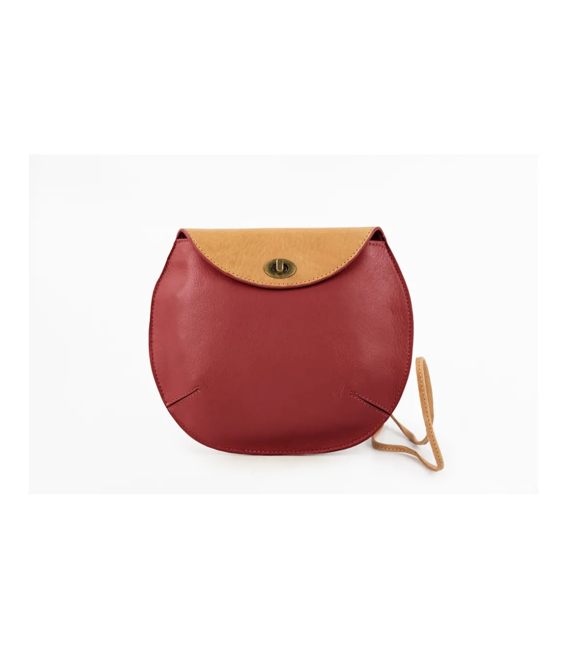 Bolso Bandolera Solapa Nappa