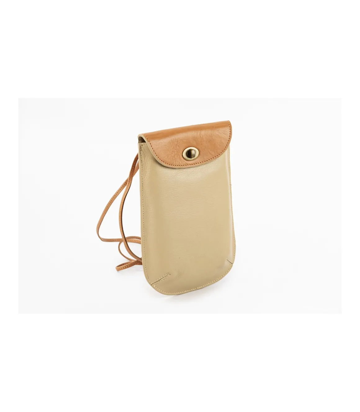 Bolso Bandolera Solapa Vertical Nappa