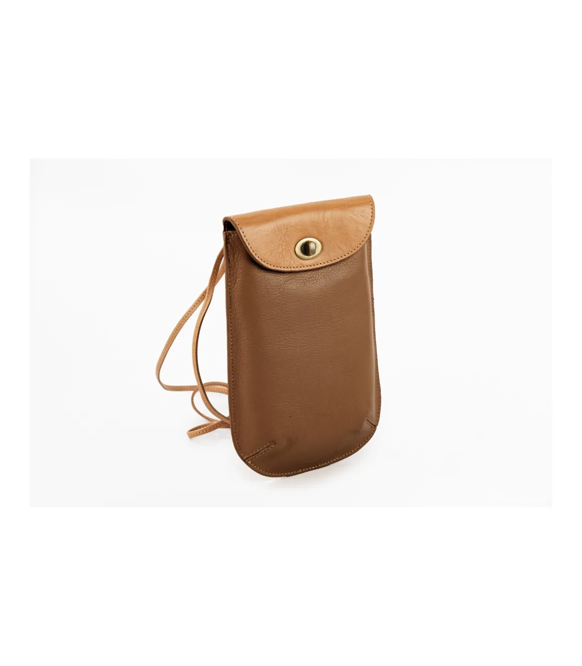 Bolso Bandolera Solapa Vertical Nappa