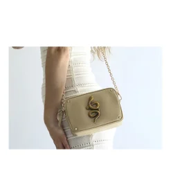 Bolso Bandolera Talisman Serpiente Nappa