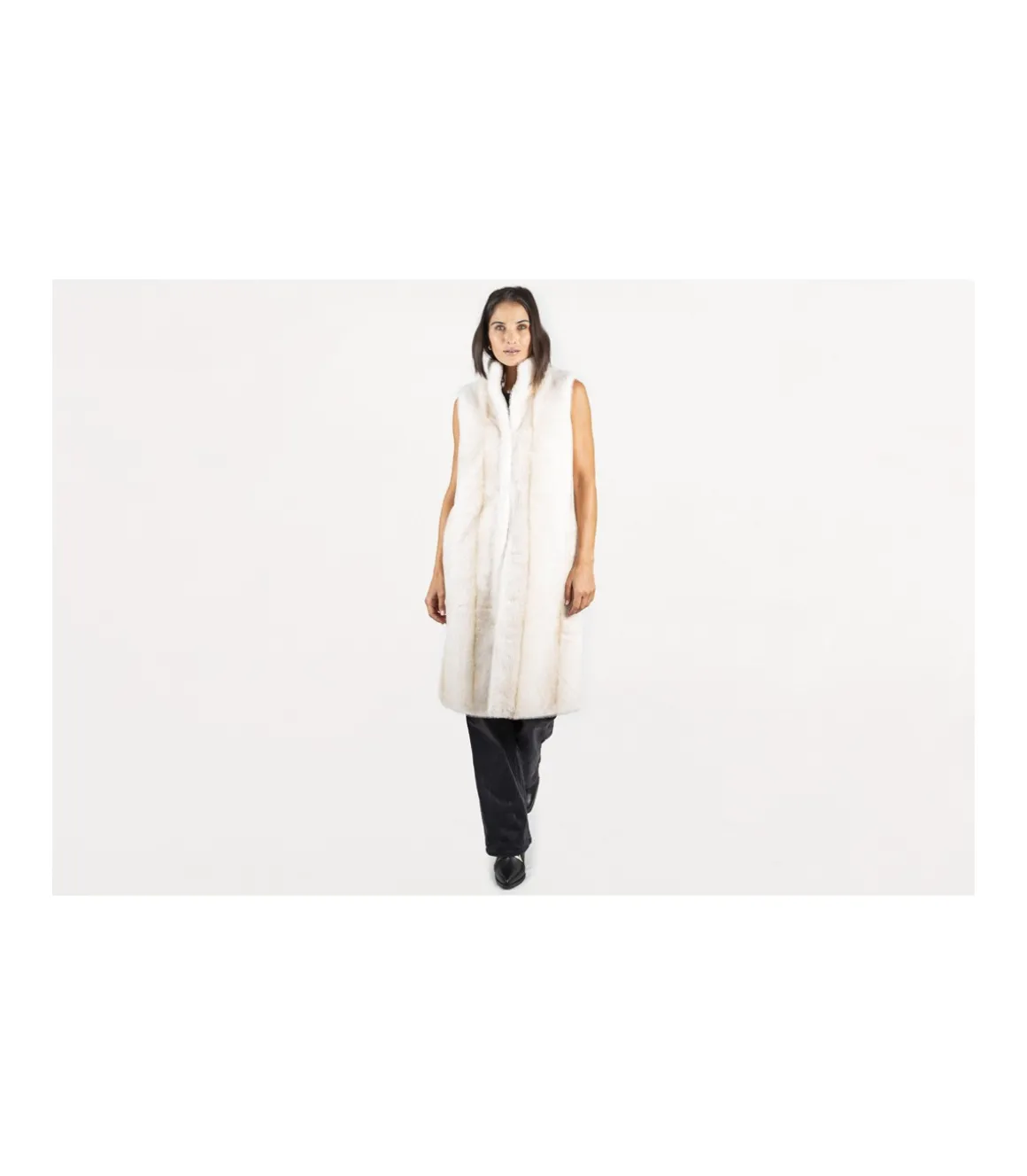 Chaleco Largo pelo