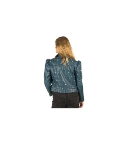 Chaqueta Biker Estrellas