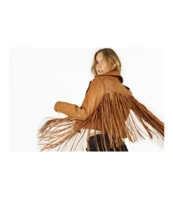 Chaqueta Estrellas Y Flecos