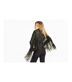 Chaqueta Estrellas Y Flecos