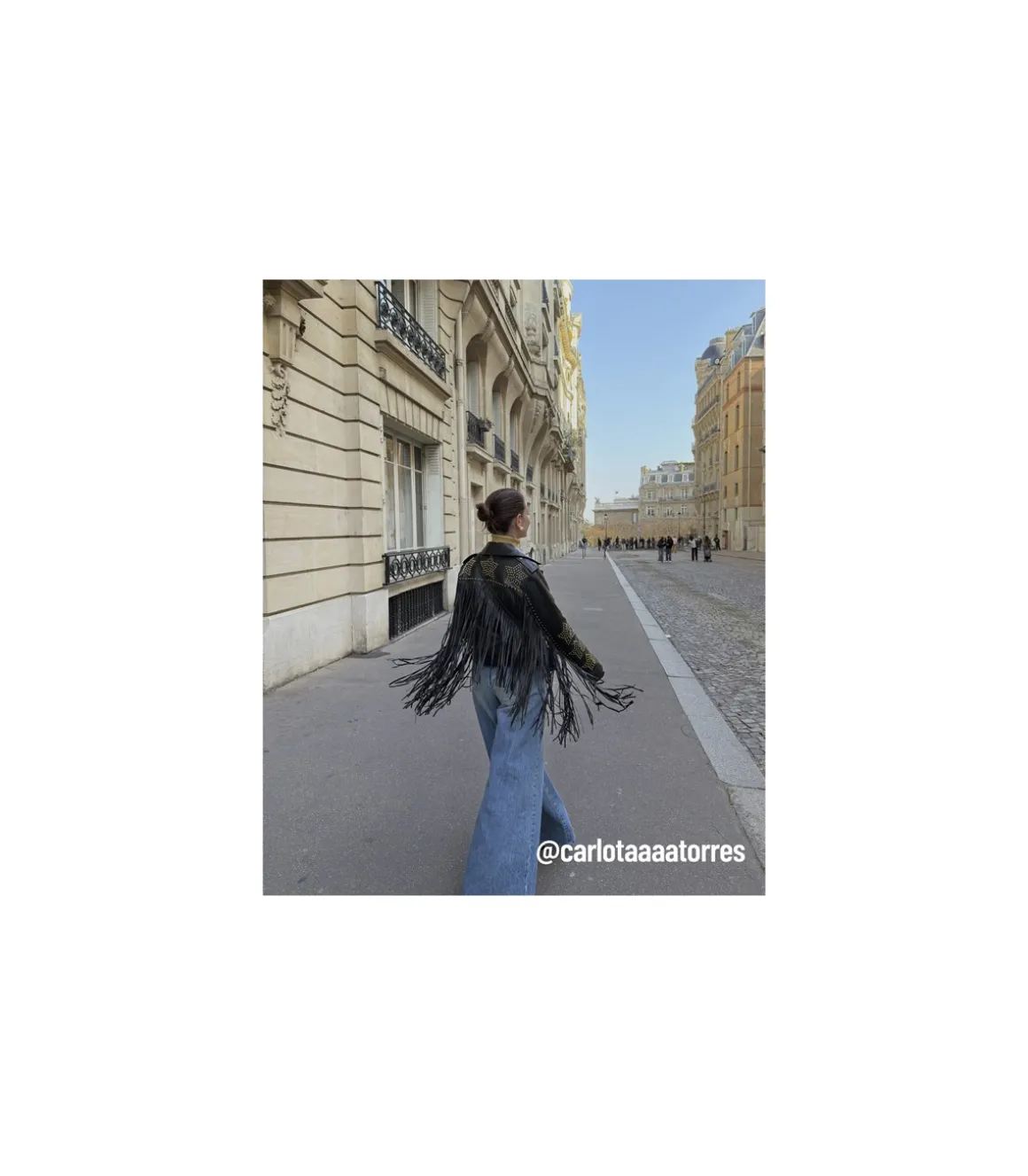 Chaqueta Estrellas Y Flecos