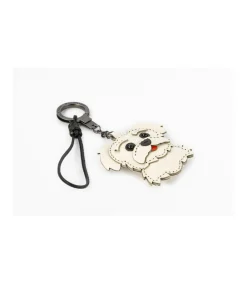 Charm Llavero Perrito Bichon Edición Limitada