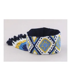 Choker Bordado Etnico Combo Navy