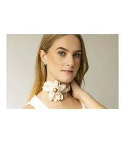 Collar Choker Flor