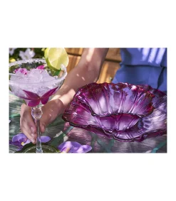 Copa Margarita Pintado A Mano Flores Love&home