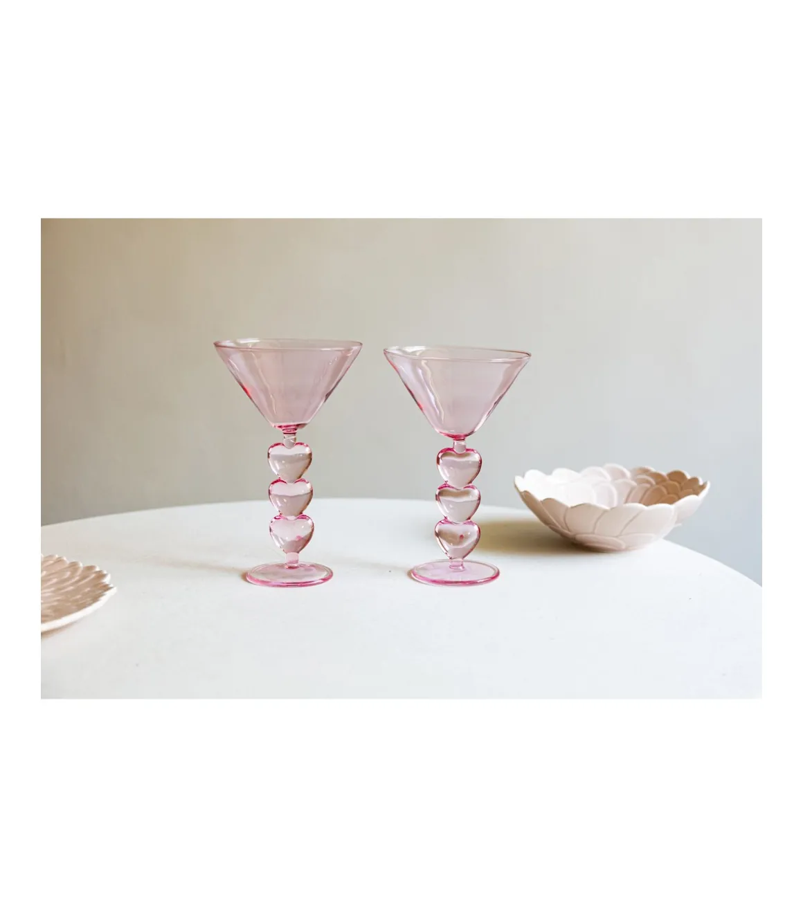 Copa Martini Corazones 17.5x11.8cm 200ml Love&home