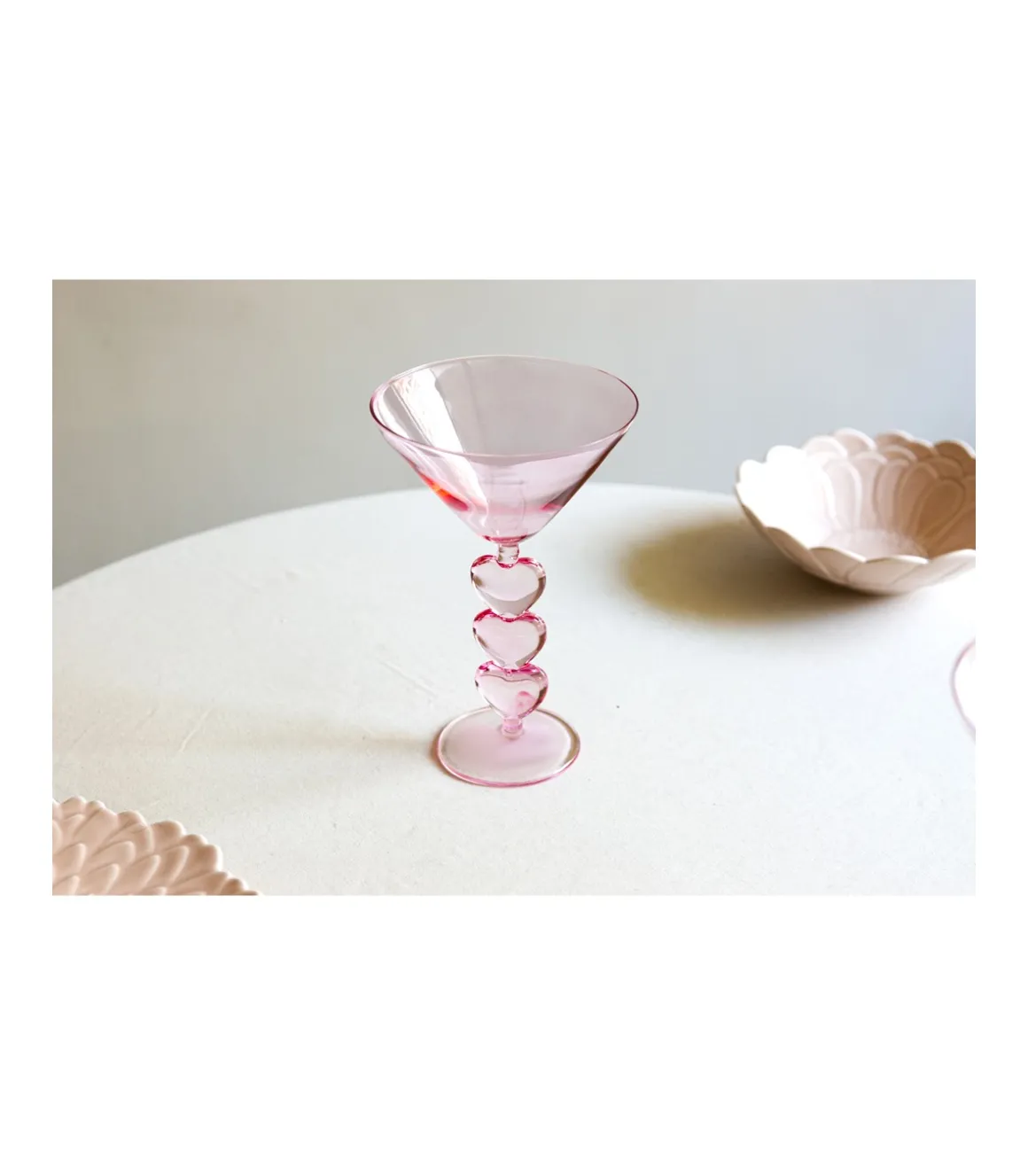 Copa Martini Corazones 17.5x11.8cm 200ml Love&home