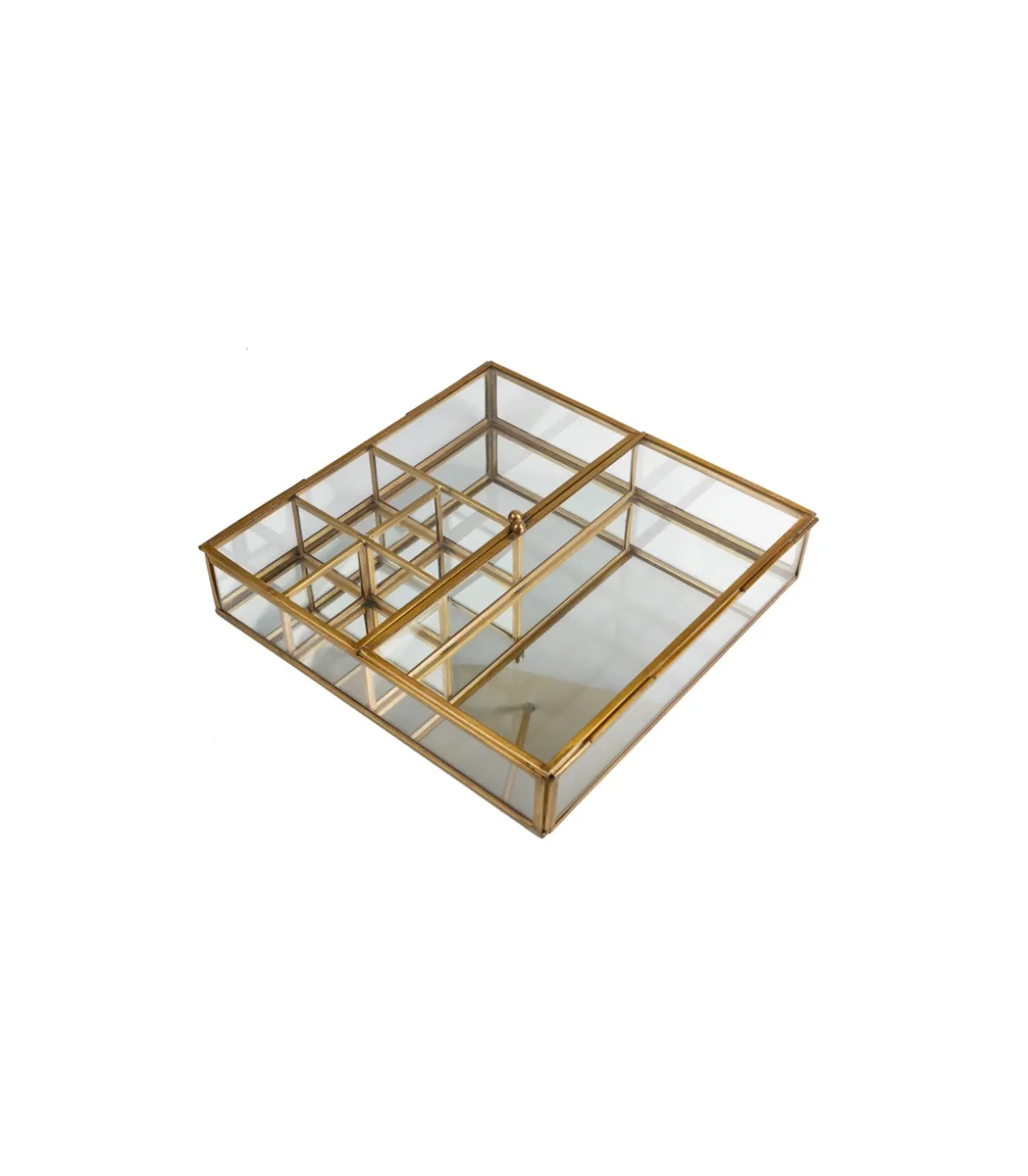 Expositor Caja Con Tapa 25x25x5.5cm Decoración