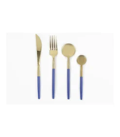 Juego De 4 Cubiertos Pintados Love&home