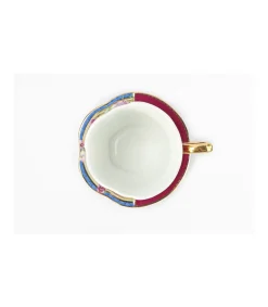 Juego Taza Y Plato Asimetrico Love&home