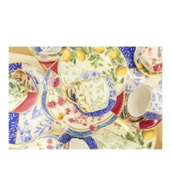 Juego Taza Y Plato Asimetrico Love&home