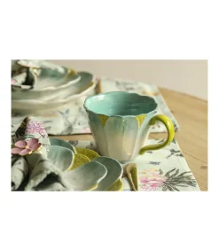 Mug Taza Flor 14.5x11.5x8.3cm Love&home