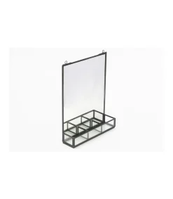 Organizador Con Espejo Pared 20x5x25cm Love&home