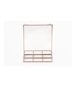 Organizador Con Espejo Pared 20x5x25cm Love&home