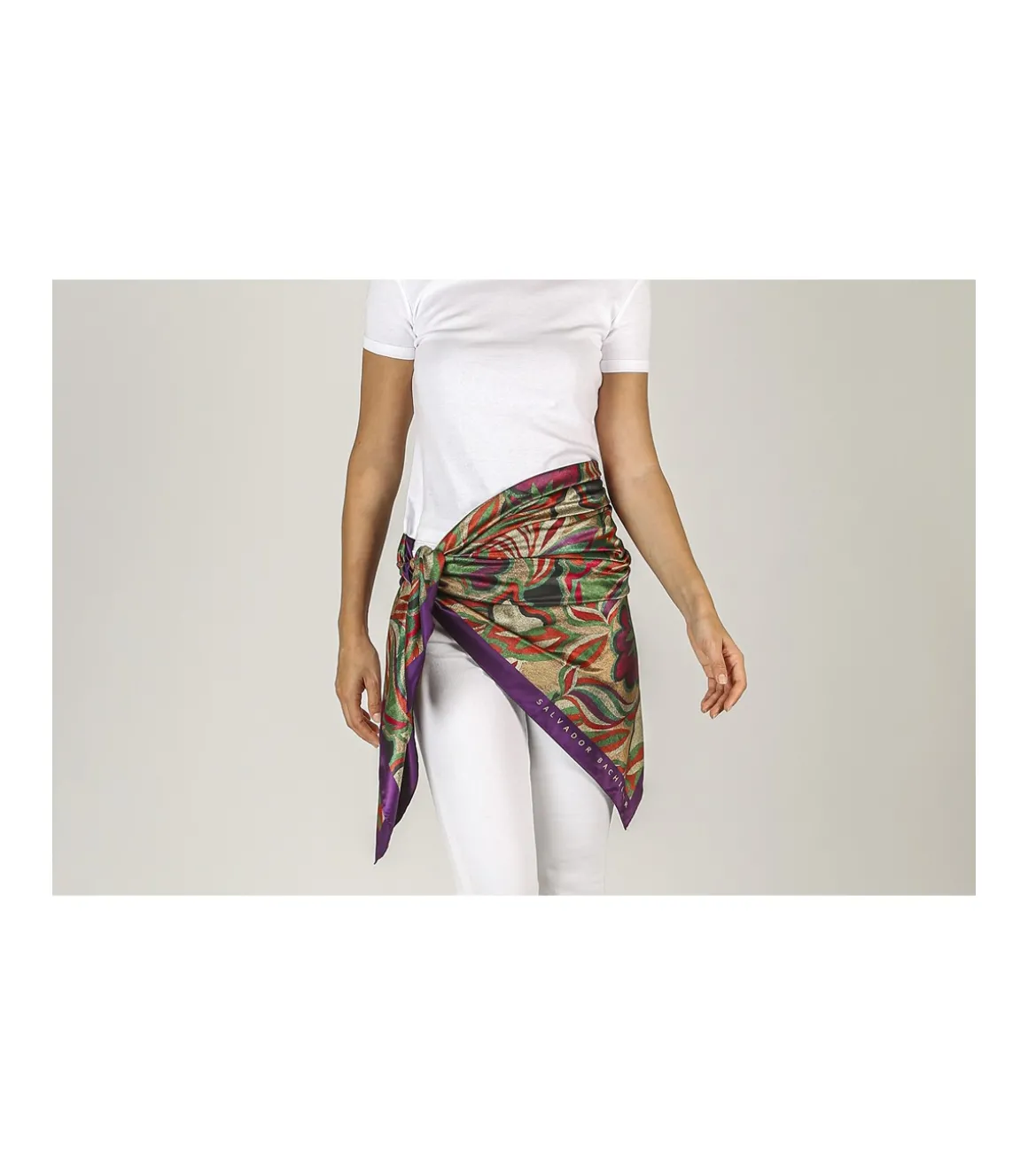 Pañuelo Plisado 110x110cm