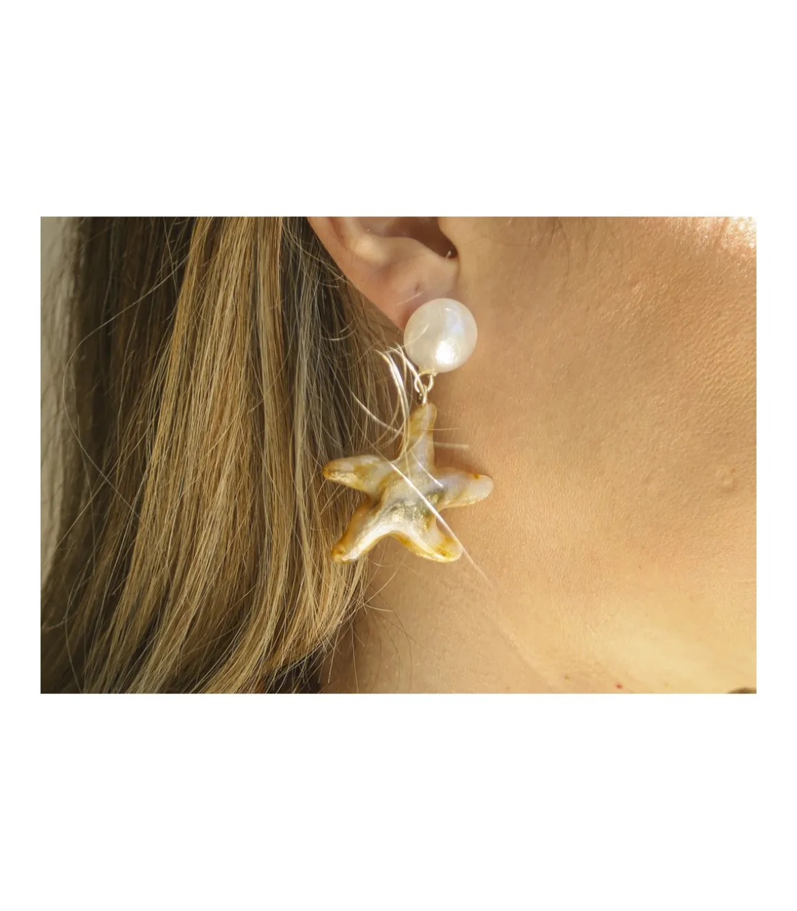 Pendientes Estrella De Mar