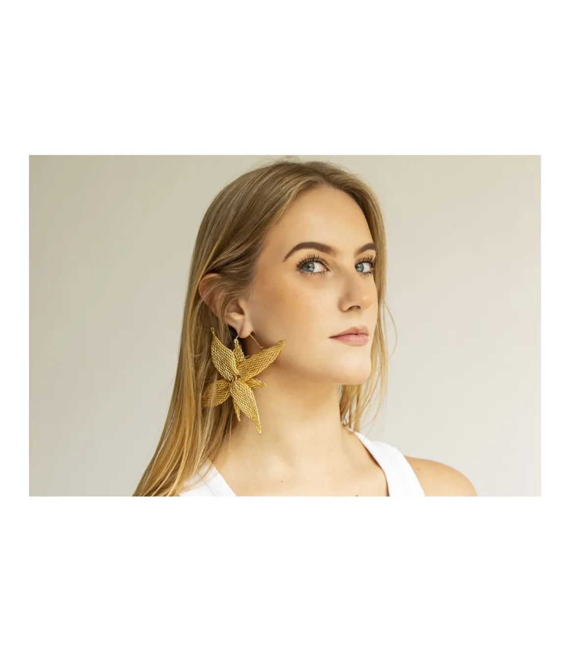 Pendientes Flor Maxi