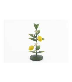 Portavelas 2 Limones Alto 25cm Love&home