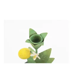 Portavelas 2 Limones Alto 15cm Love&home