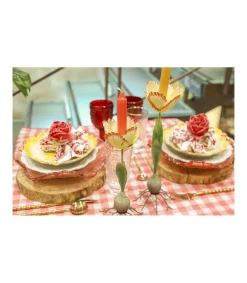 Portavelas Tulipan Alto 25cm Love&home