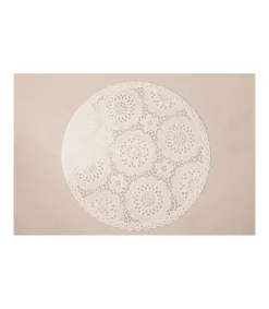 Salvamanteles Redondo Encajes Love&home