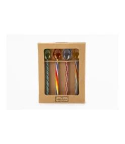 Set 4 Cucharitas Candy Cane Love&home