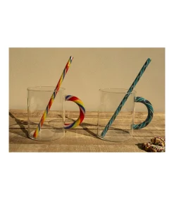 Set 4 Pajitas Candy Cane Love&home