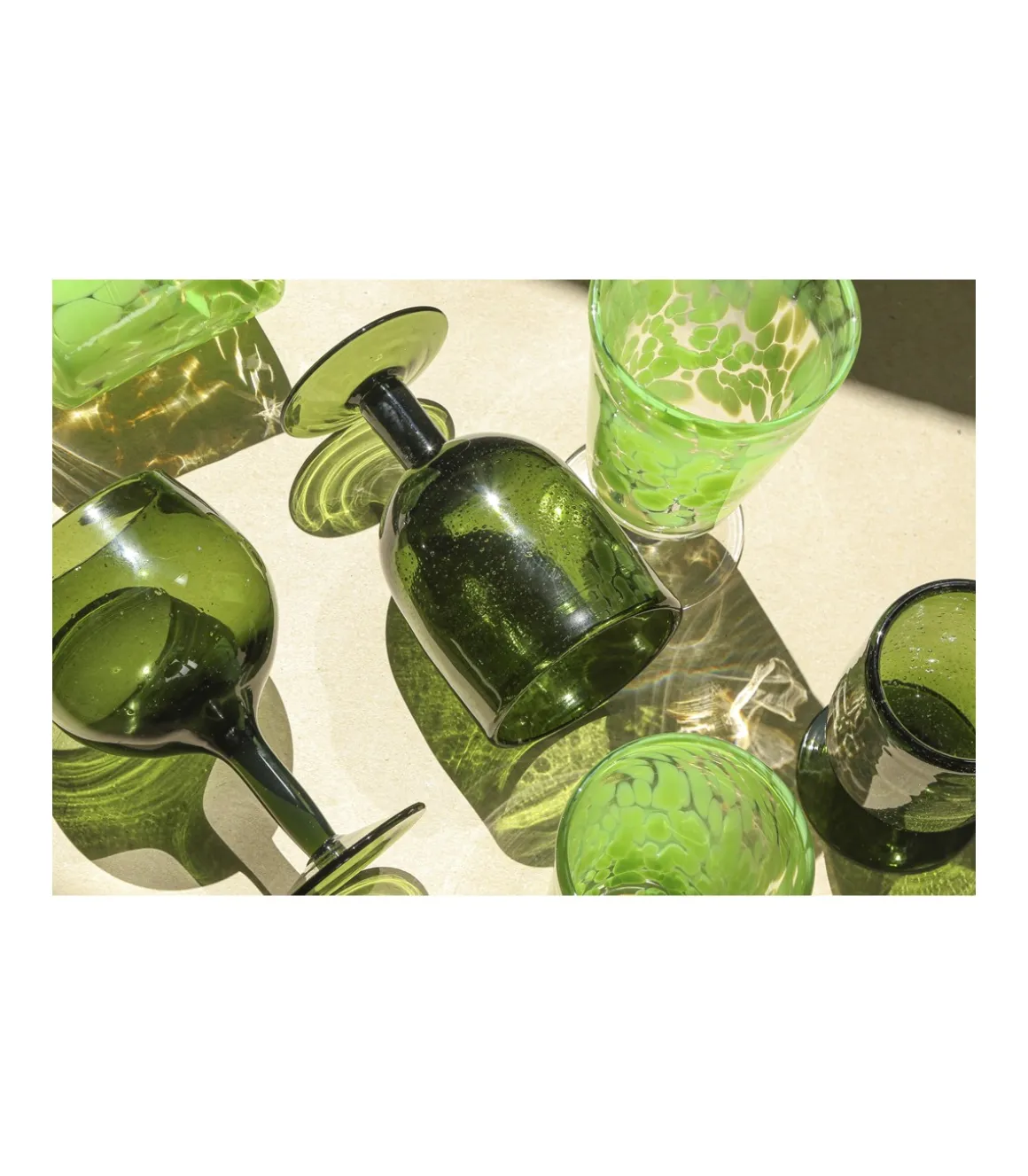 Set De 4 Copas Burbujitas 14.5x8cm Love&home