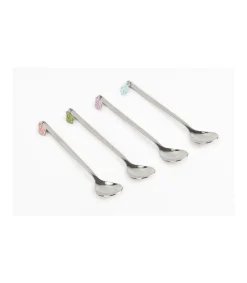 Set De 4 Cucharillas Conchas Love&home