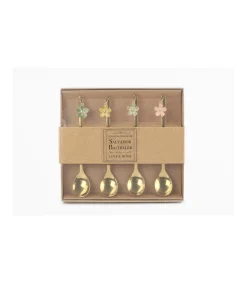 Set De 4 Cucharillas Love&home