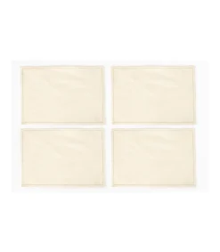 Set De 4 Salvamanteles Color Liso 48x33cm Love&home