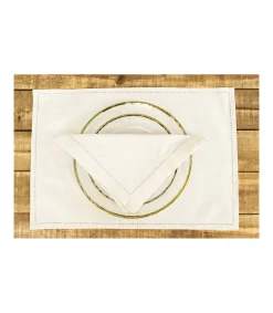 Set De 4 Salvamanteles Color Liso 48x33cm Love&home