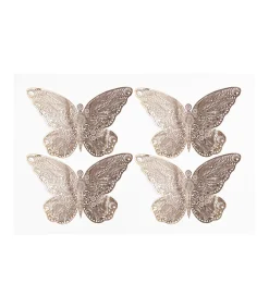 Set De 4 Salvamanteles Mariposa Love&home