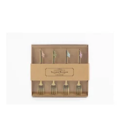 Set De 4 Tenedores Conchas Love&home