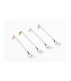 Set De 4 Tenedores Conchas Love&home