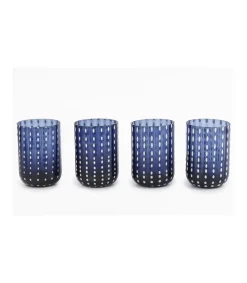 Set De 4 Vasos Dots 10.5x7.3cm Love&home