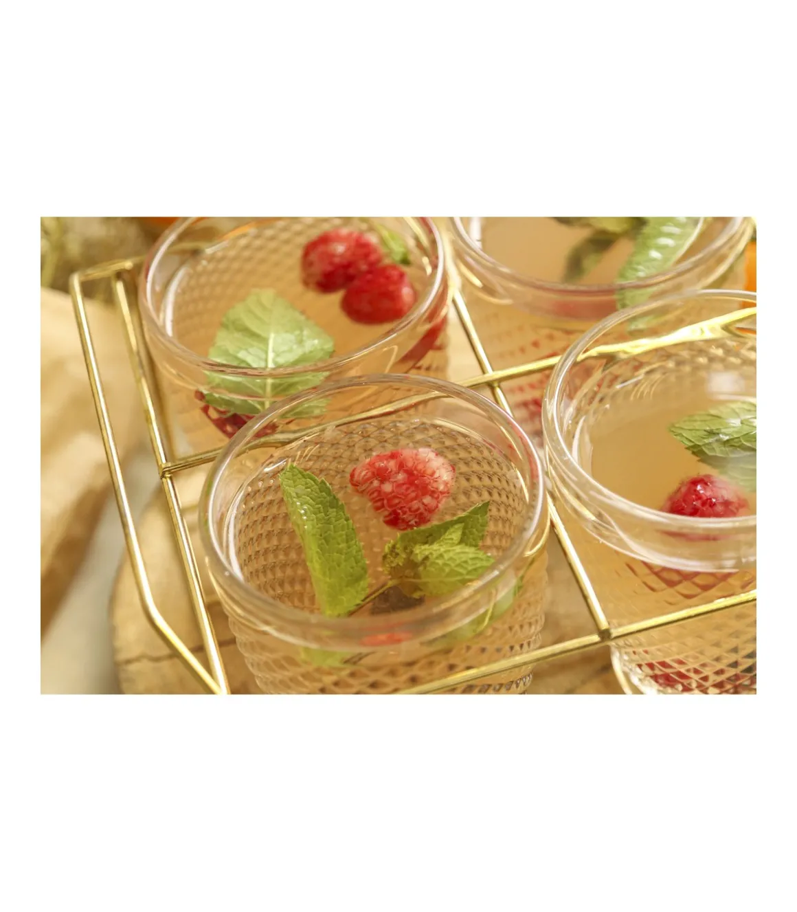 Set De 4 Vasos 300ml Love&home