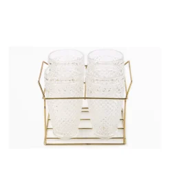 Set De 4 Vasos 350ml Love&home