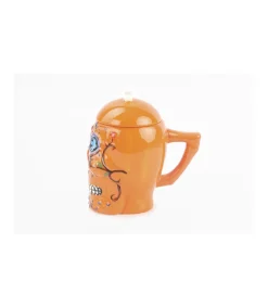 Taza Con Tapa Calavera Love&home