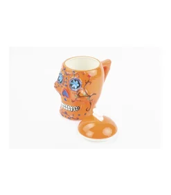 Taza Con Tapa Calavera Love&home