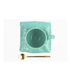 Taza 200ml Con Plato Almohada Y Cucharita Love&home