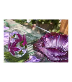 Vaso Pintado A Mano Flores Love&home